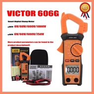 VICTOR 606G VICTOR 606H Multimeter 6000 Counts Pocket Clamp Digital Multimeter 3 5/6 1000V/600A 60mF