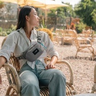 Pacsafe Go 隨行 微型 防盜 胸背包 1L 灰色#35195