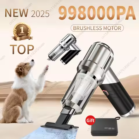 Car Vacuum Cleaner Wireless Portable Mini Vacuum Cleaner Handheld Powerful Vacuum Car Cleaner Cleani