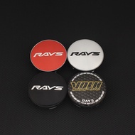 4pcs rays volk wheel center cap 58.5mm OD/53.5mm ID volk racing emblem rim cover cap wheel hub caps 