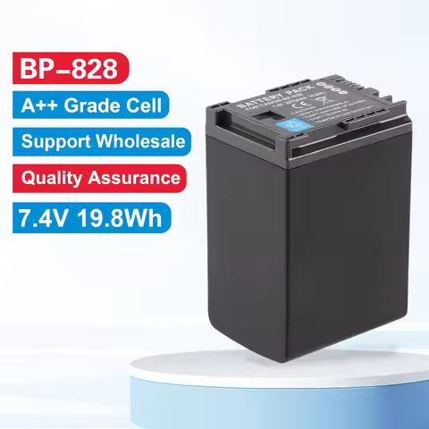 BP-828 BP-820 Replacement Battery for Canon Camera VIXIA HF G26 G40 G30 G60 G60 / XA10 XA20 XA25 XA4