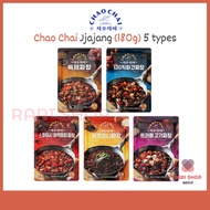 [Sempio] Chaochai  Jjajang 180g  5 Types  Unijjajang ㅣMeat Jjajang ㅣSpecial Jjajang