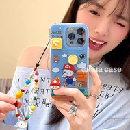 SN617 For Xiaomi Shockproof Korean Cute Cartoon Phone Case MI 14 pro/12X/12S/13 POCO X6/X6 Neo/X7/No