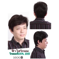 วิกผม ผมแท้วิกผมสั้นชาย     สินค้าในไทย