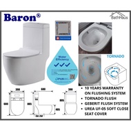 [SG READY STOCK] BARON W898 TORNADO FLUSH TOILET BOWL WITH GEBERIT SYSTEM