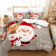 Naughty Christmas Duvet Cover Set 3d Digital Printing Bed Linen Fashion Design Comforter Cover Beddi