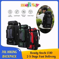 70L Travel Bag Unisex Waterproof Travel Bagpack Camping Backpack Hiking Backpack Travel Backpack