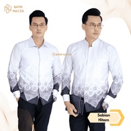 KEMEJA Dragon Batik Long Sleevekoko men's shirt, long sleeve men's Eid shirt, BLACK SABIAN MOTIF, la