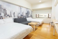 อพาร์ตเมนต์ 1 ห้องนอน 1 ห้องน้ำส่วนตัว ขนาด 41 ตร.ม. – ไทเป เมน สเตชั่น (Taipei MRT 5 second 3-6 per