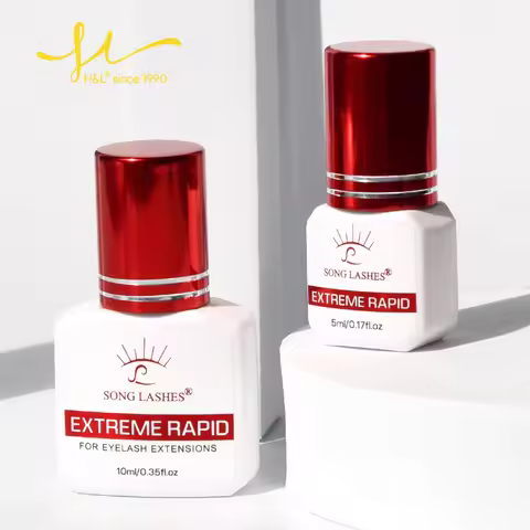 5ml 10ml 0.5 sec Eyelash Extension Glue Fast Drying False Eyelash Extension Glue Over 6 Weeks Make U