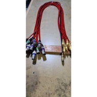 XLR Male to RCA Jack Audio Cable / Male to RCA Jack Audio Cable 1M Length