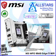 MSI MPG B860I EDGE TI WIFI Mini-ITX Mainboard WiFi 7 (Warranty 3 Years)