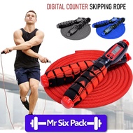 🔥TS-11 JUMP SKIPPING ROPE / TALI LOMPATSKIPPING DIGITAL COUNTER 4 MODES COUNT KM MILES CALORIES 360 