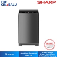 [SABAH ONLY] SHARP 12KG ESW12SM INVERTER TOP LOAD WASHER