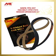 MEAUSU FAN BELT  MSFB-7PK-037 / 7PK1757  NISSAN URVAN E25 3.0
