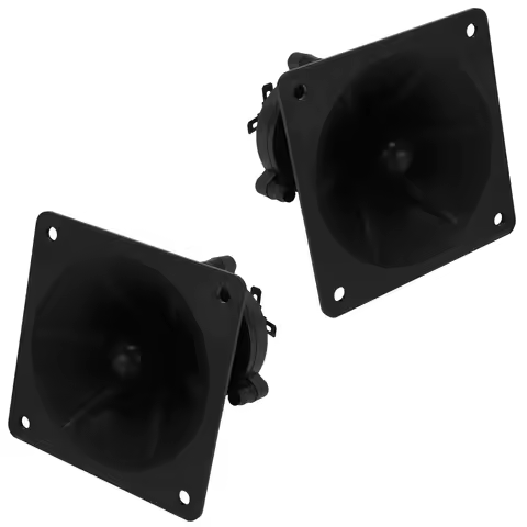 A98Z 2Pc Tweeters Piezoelectric Tweeter Loudspeaker Buzzer Treble Square Audio Speaker
