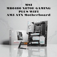 MSI MB6466 X670E GAMING PLUS WIFI AM5 ATX Motherboard for Ryzen 7000/9000, WiFi 6E PCIe 5.0