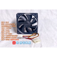 9cm Computer Fan Small 3-Pin CPU Fan Case Fan Radiator Fan 9cm
