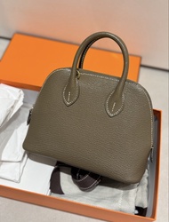 Hermes Mini Bolide Etoupe ghw 大象灰 chèvre