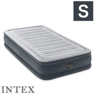 INTEX 舒適毛絨中層氣床 單人床 內置電動