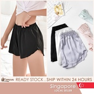 [SG] Woman Soft Shorts Lounge Shorts Sleepwear Boxer Sleep Pajama Casual Shorts for Women Bottoms