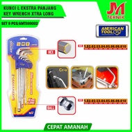 AMERICAN TOOL AMT Extra Long Ballpoint Wrench Set 9pcs8859002 AMTOOL Extra Long Hex Ball Key