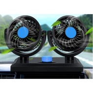 Double Head USB Fan 12v Fan Car fan Portable Fan Table Fan Kipas  mudah alih Kids Fan stroller fan k
