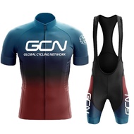 Sports Set Men's Cycling Jacket Clothing Mens Sets Summer 2022 Mtb Uniform Clothes GCN Jersey Shorts