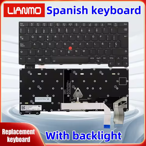 Spain Keyboard for Lenovo ThinkPad X13 Gen2 X13 Gen3 L13 Gen 3 Gen 4 Gen 5 L13 Yoga Gen 3 Gen 4 Lapt