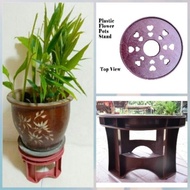 1pc/2pcs Brown TOYOGO GP2913 FLOWER POT multipurpose STAND Width 23cm Height 14cm High quality