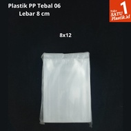 PP Plastic Width 8 Thickness 06 8X12 8X17 Clear Plastic Bag