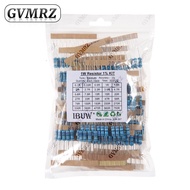 1/2W 1/4W 1W 2W 3W Resistance Set 1% Metal Film Resistor Assortment Kit 1K~820K 0.1R~750R 1K 10K 20K