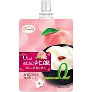 TARAMI Oishii Annin Almond Jelly and White Peach Flavor 0kcal Jelly Drink 150g x 6 pcs Direct from J