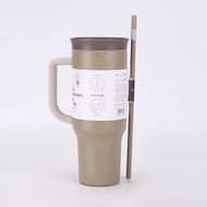 แก้วเก็บความเย็น Owala แบบสองชั้นสูญญากาศ สแตนเลส 304 ขนาด 40 ออนซ์ พร้อมหลอดดูด สำหรับใช้ในรถยนต์ พ