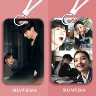 The First Frost Sliding Card Holder for Student IDs and Bank Cards