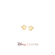 RAVAPA Wish Gold Star Earrings