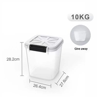 Household Large Capacity 10KG/15KG/25KG insect-proof and moisture-proof sealed rice storage containe