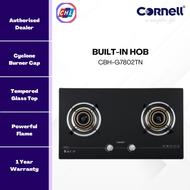 Cornell Built-In Hob 2 Burner CBH-G7802TN [READY STOCK]-CORNELL WARRANTY MALAYSIA