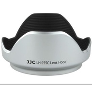 JJC LH-J55C Silver Lens Hood 相機鏡頭 遮光罩 銀色 用於 Olympus M.ZUIKO DIGITAL ED 12-50mm 1:3.5-6.3 EZ 鏡頭
