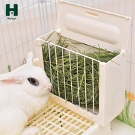 Homyl Rabbit Hay Feeder Hay Rack Holder Rabbit Hay Bin Feeder Bunny Hay Dispenser for Rabbit Bunnies