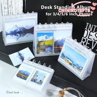 CHIHIRO1BFT8 Photo Album, PP 3/4/5/6 Inch Photo Photocard Holder, Durable Mushroom Hole  Loose Leaf 