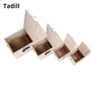 [dksqer] Breeding Wooden Nest Box Nesting Roost Bird Lovebirds Canary Finch Budgie S