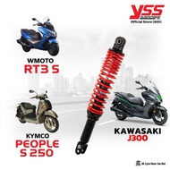100%ORIGINAL YSS ABSORBER WMOTOR / RT3 RT2 KAWASAKI J300 GAS ABSORBER DTG ADJUSTABLE 300MM