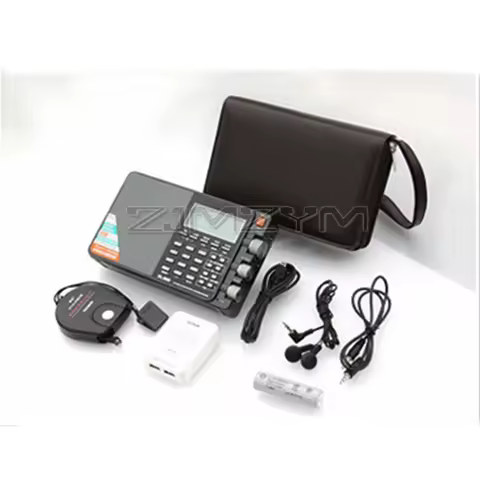 PL-880 Portable High Sensitivity Full Band Digital Tuned Radio High End Radio Receiver