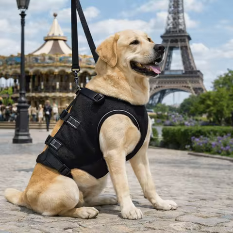 Adjustable Strap Dog Lift Harness Mobility Aid Comfortable Dog Assistance Strap Breathable Dog Walki