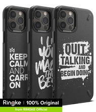 Ringke [ONYX] สำหรับiPhone 12 Pro Case [Extreme Tough] การป้องกันที่มีความยืดหยุ่นที่ทนทานการป้องกันที่ทนทานลื่นTPU Heavy Impact Shockผ้าคลุมดูดซับด้วยสายรัดข้อมือ