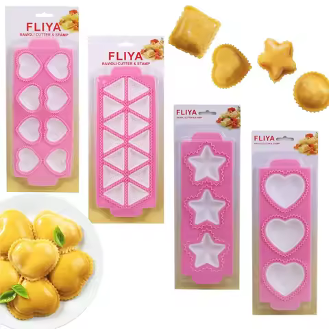 Ravioli Molds Homemade Filled Pasta Maker Dumpling Press Ravioli Maker Mould Ravioli Stamp Cutter Mo