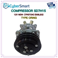 COMPRESSOR SD7H15 12V COMP (NEW)-CH (7 PISTON) (508 LEG)
