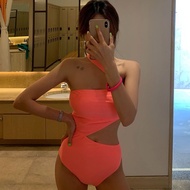 พร้อมส่งจากไทย 📢📢 SS08 ชุดว่ายน้ำวันพีชเว้าเอวแต่งสายคล้องคอ M13-