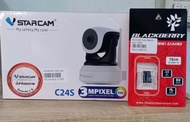 Smart IP Camera VSTARCAM C24S กล้องวงจรปิด Image Sensor 1/2.9" Progressive Scan CMOS ฟรี Micro SD 16 GB พร้อมใช้งาน